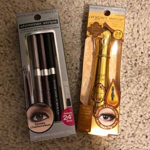 Shimmer strip eyeliner, Argan Mascara physicians